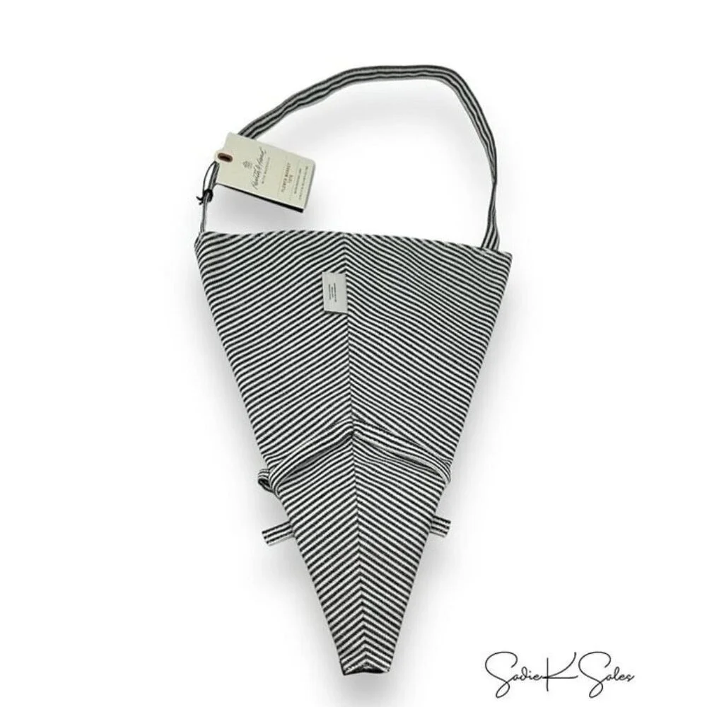 Conical Striped Fabric Flower Market Tote - Hearth & Hand‎ Magnolia, Target